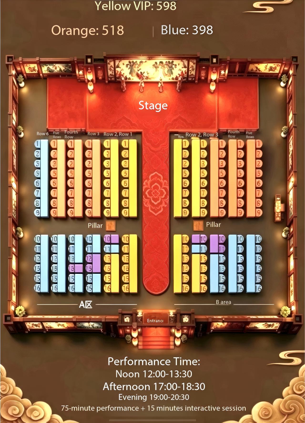 Beijing: Shengshi Gongyan (Yongle Grand Banquet) with Show, Hanfu Rental, and Yummy food(pic1)